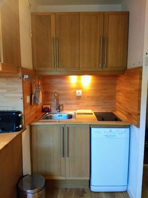 T2 Pour 4 Pers Style Chalet Pied Des Pistes Bolquere Pyrenees 2000 Buitenkant foto