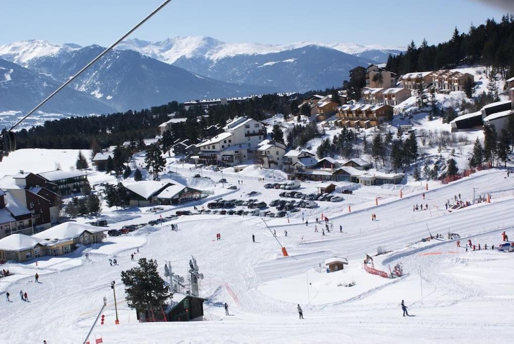 T2 Pour 4 Pers Style Chalet Pied Des Pistes Bolquere Pyrenees 2000 Buitenkant foto